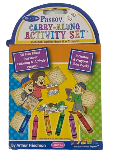 Pesach Activity Book and Crayons