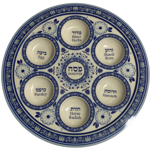 Melamine Seder Plate