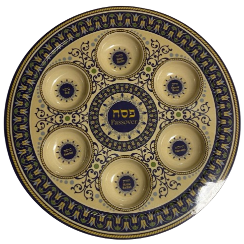 Melamine Seder Plate