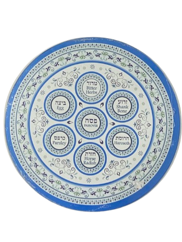 Flat Seder Plate