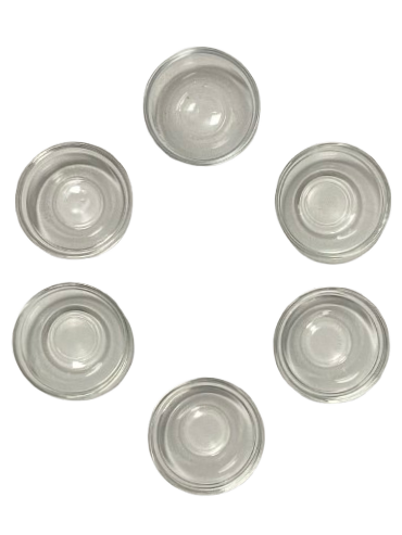 Glass Seder Plate Liners