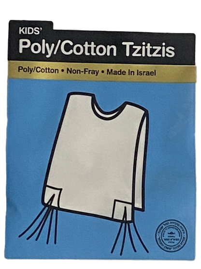 Children's Poly/Cotton Tzitzis - Ashkenaz
