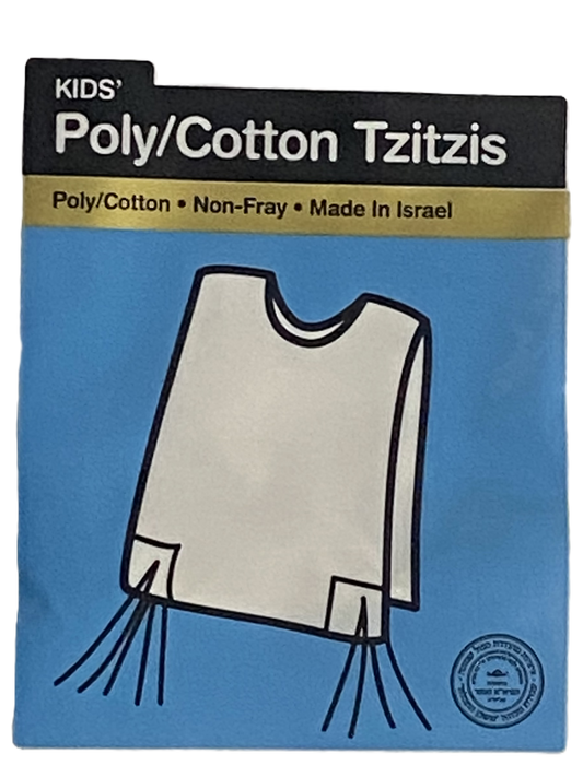 Children's Poly/Cotton Tzitzis - Ashkenaz