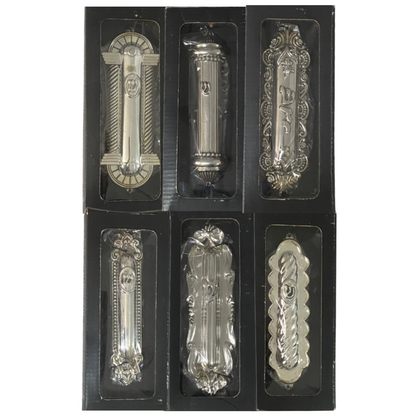 Silver Plated Mezuza Case