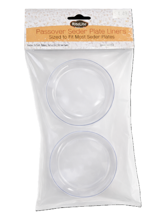 Plastic Seder Plate Liners