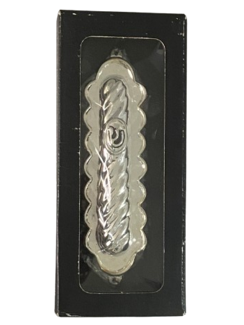 Silver Plated Mezuza Case