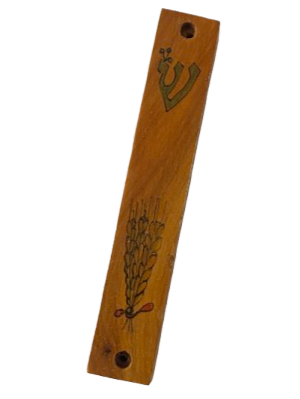 Wood Mezuza Case